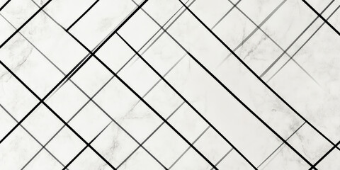 A minimalist black and white background with thin, intersecting lines creating a grid-like pattern. The clean and structured design works well for corporate branding, modern websites, or geometric art