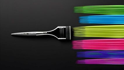 Fototapeta premium Brush Strokes of Color