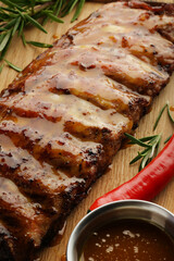 grilled pork ribs