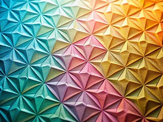 Fototapeta premium Elegant Geometric Embossed Paper Texture - Neutral Background Close-Up Stock Photo