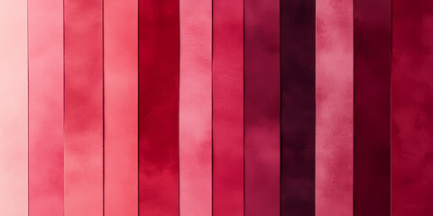 Fototapeta premium A soft gradient of ruby and cherry red, blending seamlessly from one shade to the next. The smooth transition creates a calm, peaceful atmosphere, ideal for wellness, relaxation, or spa-related