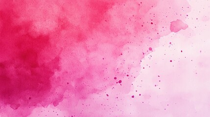 Obraz premium A vibrant watercolor background featuring shades of pink and soft gradients.