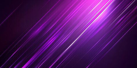 Fototapeta premium A glowing neon lilac abstract background with futuristic streaks of light, creating a cyberpunk-inspired, digital aesthetic with modern energy.