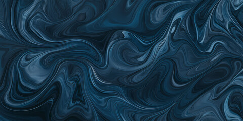A smooth, dark blue background with swirling, fluid patterns resembling ocean waves. The deep blue hues and subtle movement evoke a sense of tranquility, ideal for wellness branding, spa websites, or