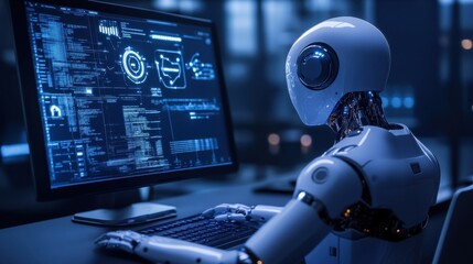 AI-powered fintech compliance monitoring, futuristic banking security interface