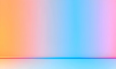 Modern Gradient Background with Soft Pastel Colors in Blue and Orange