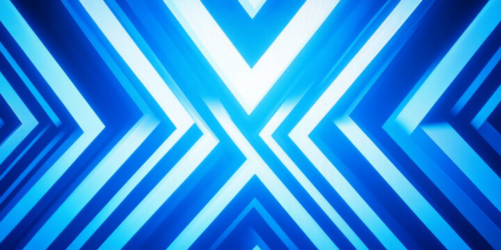 A bold electric blue background with dynamic zigzag lines and intense gradients. This energetic design is perfect for music promotions, tech branding, or modern creative campaigns.