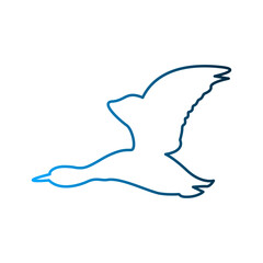 Bird icon design template