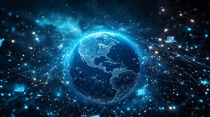 Digital Earth with Data Streams and Connectivity