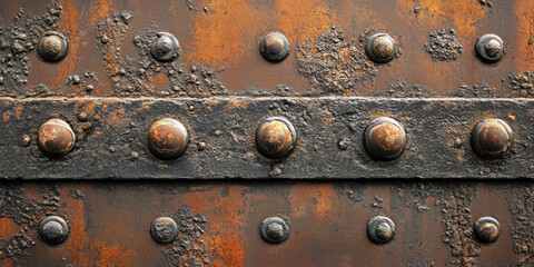 Scuffed steel surface with uneven texture, scratches, and patches of oxidation. The raw, distressed design speaks to industrial strength and durability, ideal for hard-edged or utilitarian-themed