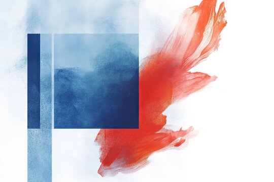 Exploring the fusion of abstract art and typography through vibrant colors and geometric shapes