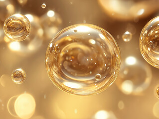 abstract background with bubbles