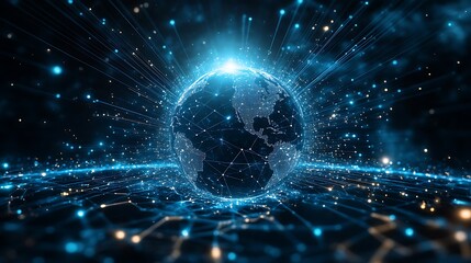 Digital Earth with Data Streams and Connectivity