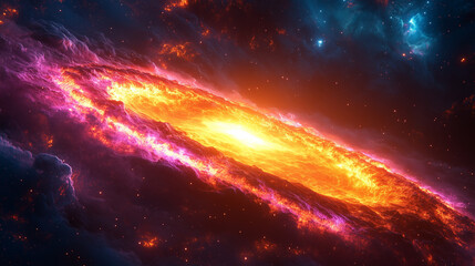 Obraz premium abstract background with glowing lights