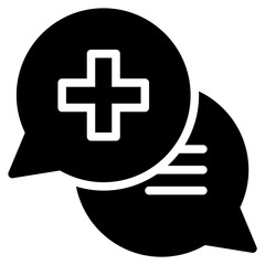medical message icon	