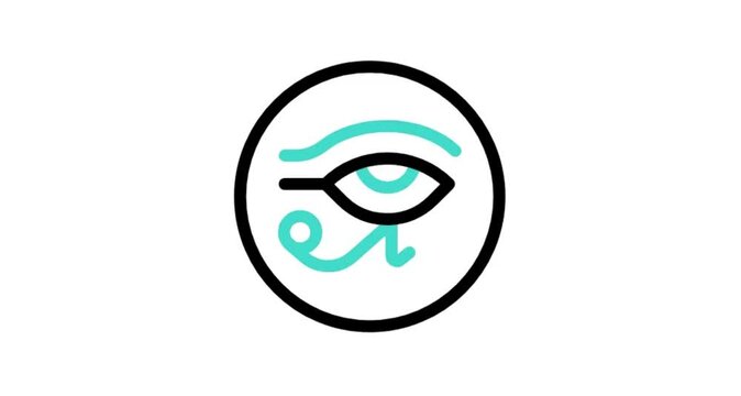 vector illustration of a funny face