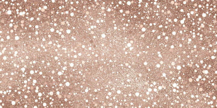 A warm rose gold glitter background, with small, soft specks that glimmer gently in the light. The subtle elegance and chic shine make it perfect for refined, luxurious branding or sophisticated event