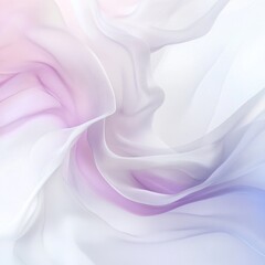 Fototapeta premium Abstract pastel fabric swirl, soft flowing waves.