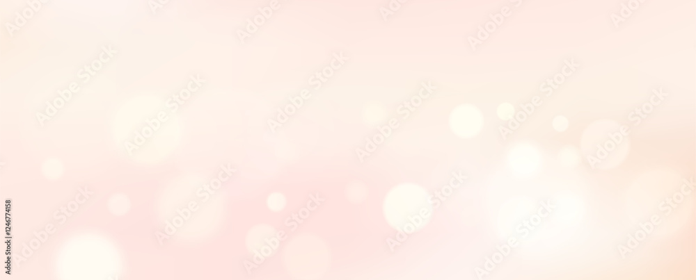 Poster abstract bokeh lights background