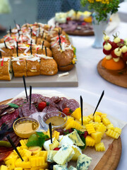 collage of different types of food