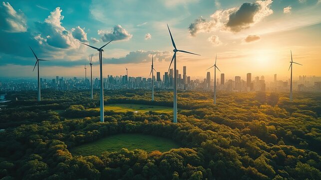 Green Technology - Green technology innovations in energy, transportation, and manufacturing aimed at reducing environmental impact and promoting sustainability across industries.