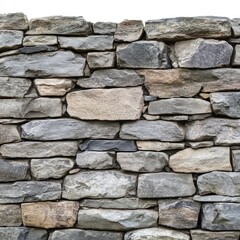 Fototapeta premium Stone Wall Texture Background Design old isolated d transparent background