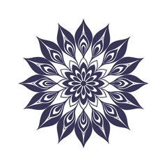 Elegant Abstract Floral Vector Background Illustration