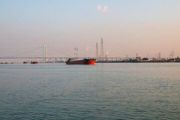 Fototapeta premium landscape of city in guangzhou