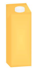 Liquid pack template. vector illustration