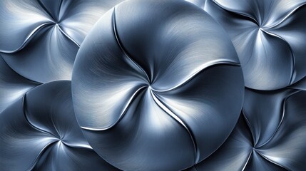 Metallic swirl pattern background texture design