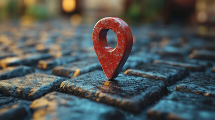location icon stock animation video