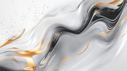 Obraz premium Biały ekskluzywny marmur, delikatny wzór, dekoracja płytka generative ai 