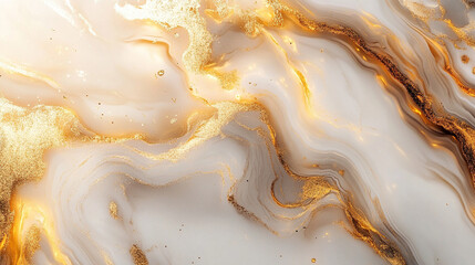 Fototapeta premium Biały ekskluzywny marmur, delikatny wzór, dekoracja płytka generative ai 