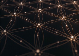 Obraz premium Artificial intelligence neural network