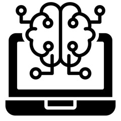 Brain Computer Interface Icon