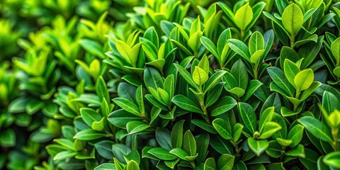 Fototapeta premium Lush Green Hedge Texture: Perfect Background for Design Projects
