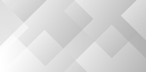 Obraz premium Abstract white and grey triangle overlay texture background. Modern elegant white gray banner background with creative design and shiny lines. Light gray triangle abstract subtle vector background.. 