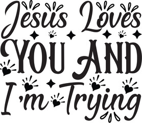 Christian Svg Sticker Svg Design and Jesus cut files
