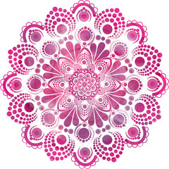pink lace pattern