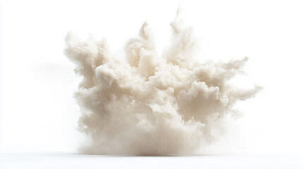 Soft billowing white smoke captured in slow motion, atmospheric vapor effect creating dreamy ethereal mood