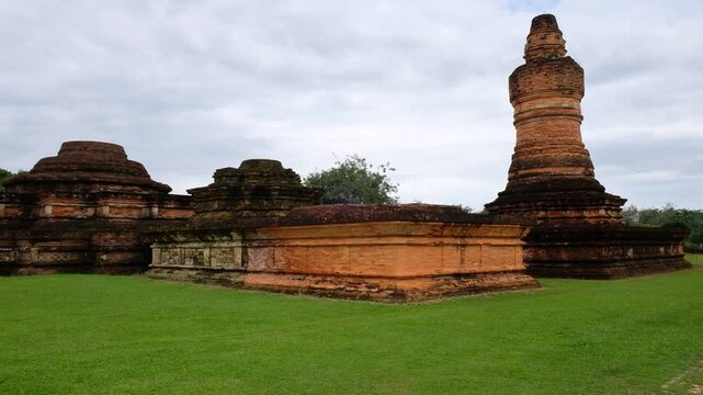 Muara Takus Temple is a Buddhist temple complex, thought to belong to the Srivijaya empire that located in Kampar Regency, Riau, Indonesia.