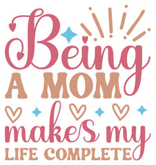 Mother's Day SVG design Funny Mom Svg Design Funny cut files