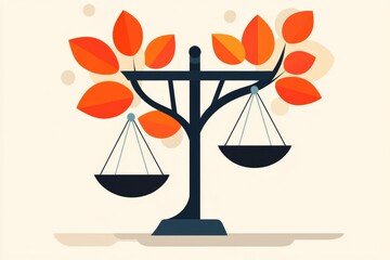 A simple, clean icon of a balance scale, symbolizing ethics and moral philosophy