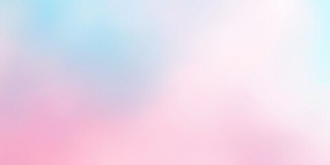 Obraz premium Soft Pastel Gradient Background A Dreamy Blend of Pink and Blue Hues
