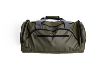 Fototapeta premium green bag on white background