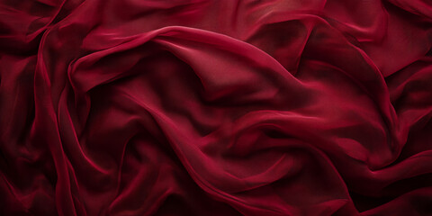 Obraz premium A deep ruby red background with a delicate gradient that fades from dark to light, creating a soothing yet dramatic effect. The soft transition is perfect for luxury branding, high-end fashion, or