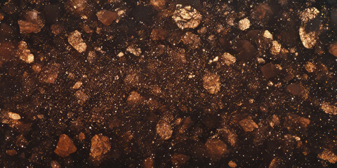 A rich, glowing bronze glitter texture, with large shimmering specks. The deep, warm metallic glow makes it ideal for autumn events, vintage-inspired designs, or artisanal product branding.