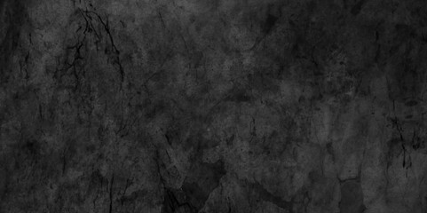 The old scratched grunge wall appears to be made of concrete, Black Marble stone concrete texture luxury background, Black rough wall background with scratch and cracks.