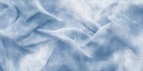 Obraz premium A cloudy chambray blue abstract background with soft, misty textures, creating a serene and atmospheric effect, perfect for dreamy and nature-inspired visuals.