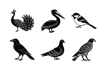 Obraz premium vector illustration of a set of icons